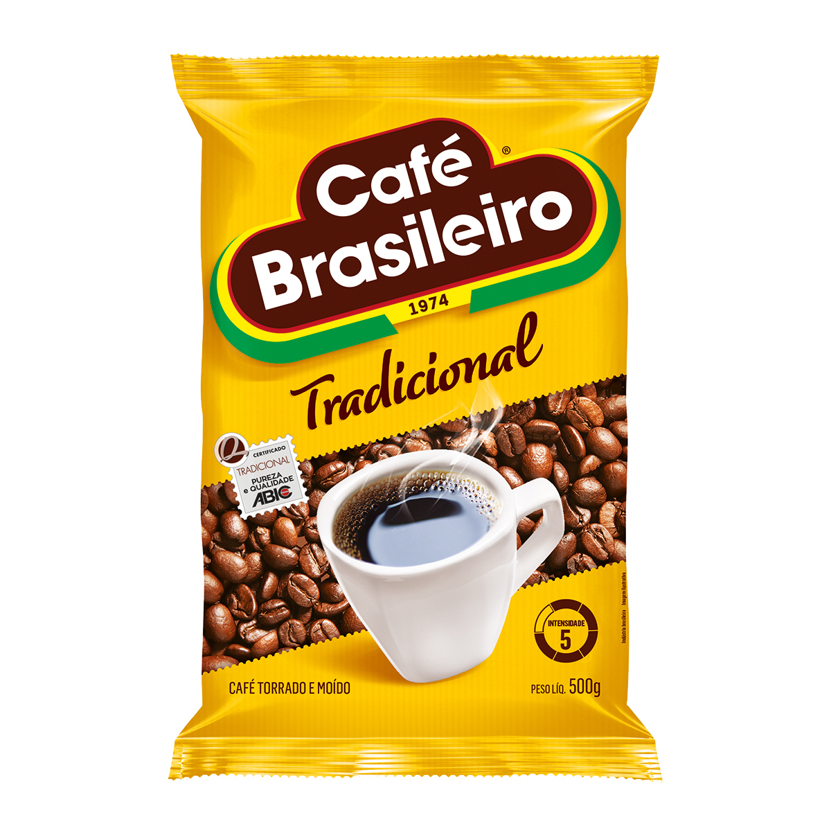 po-brasileiro-tradicional.jpg Café em Pó Brasileiro Tradicional 500g - Imagem 1