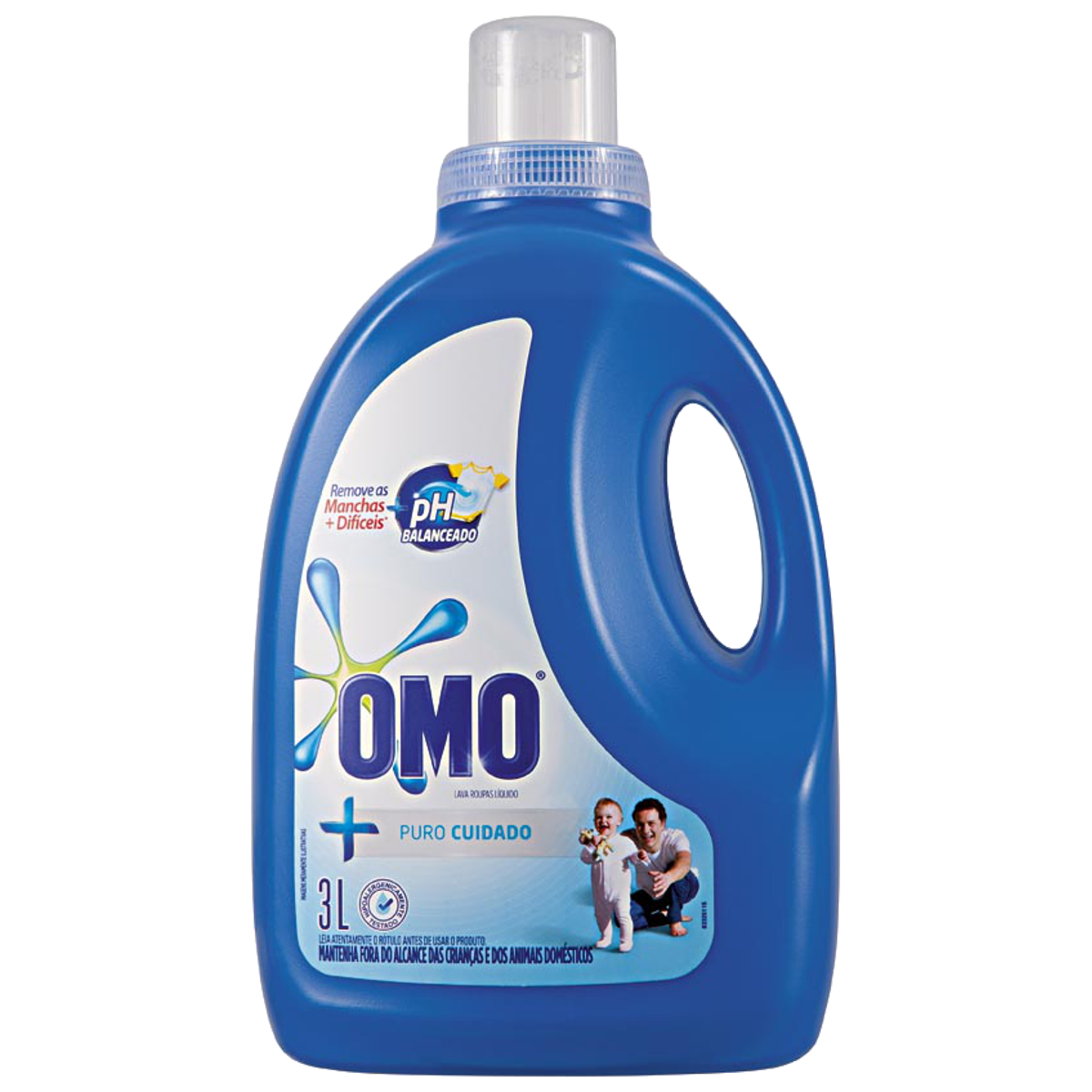 sabao-liquido.jpg Sabao Liquido Omo Puro Cuidado 3l - Imagem 1